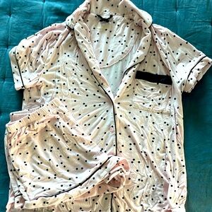 Kate spade polka dot pajama set